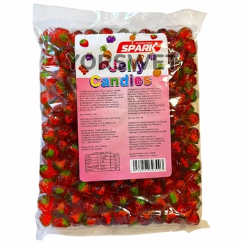 Жувальні цукерки 4D Spark Jelly Candies Полуниця 1 кг (0202)