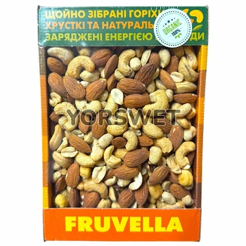 Суміш смажених горіхів Fruvella 500 г (0646)