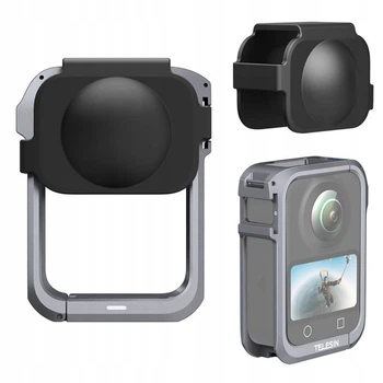 Рамка DJI Osmo 360 алюминиевая с защитой линзы Telesin S6-FMS-30-TDJ