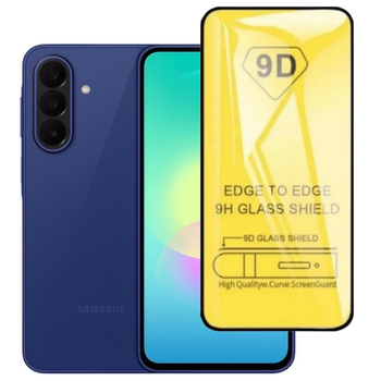 Защитное стекло TDG 9D для Samsung Galaxy A27 5G (A276) полная проклейка черный