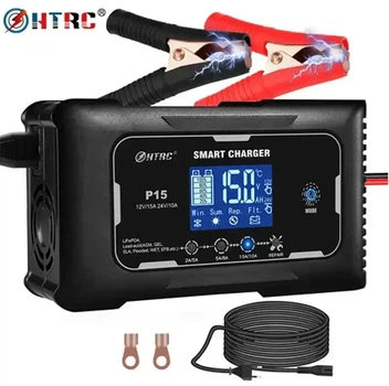 Универсальное зарядное устройство HTRC P15 12V/24V для АКБ LiFePO4 AGM GEL (1512)