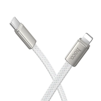 Кабель HOCO X125 Exceso PD30W charging data cable iP White (6942007671675)