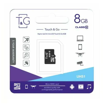 Карта памяти T&G 8 Gb microSD (class 10)
