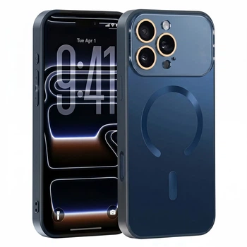 Чохол AG Optic Shield MagSafe для iPhone 16 Pro Max Dark Blue