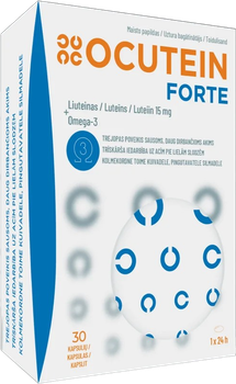 Suplement diety Novascon Ocutein Forte Luteina 15 mg+Omega 3 60 caps (8594059731890)