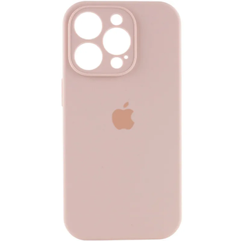 Чохол для смартфона Silicone Full Case AA Camera Protect for Apple iPhone 14 Pro Max 15,Pink Sand
