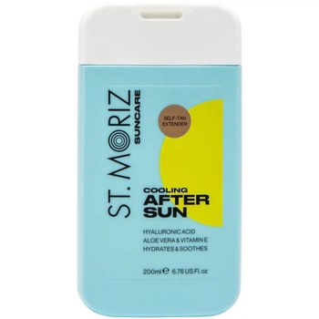 St.Moriz Suncare Cooling Aftersun Self Tan Extender Лосьйон після засмаги з охолоджувальним ефектом та поступовою автозасм, 200 мл