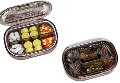 Таблетница с делителем MEMOSAN Plastic Pill Organizer Waterproof Moisture-Proof