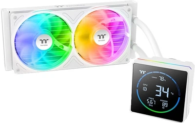 Система охолодження Thermaltake AIO TH240-S V3 ARGB Sync Snow (4711658545947)