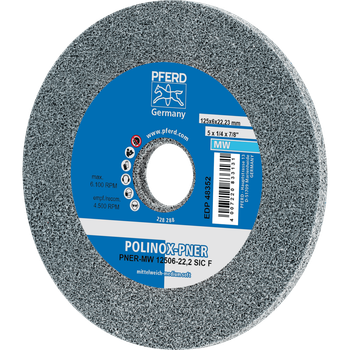 Круг волоконный PFERD POLINOX PNER-MW 12506-22,2 SiC F