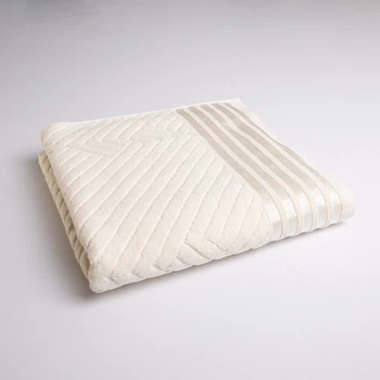 Полотенце банное махровое SOFT GM Textile 70х140см 500г/м2 (Ванильный)