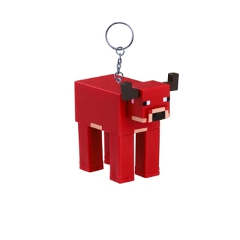 Фигурка-брелок Майнкрафт серия 2 (MC8212), Красная грибная корова (Mooshroom)