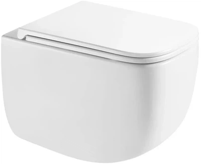Унитаз подвесной Devit Forma DFO1160111W Vortex Flush безободковый с сиденьем Soft Close дюропласт