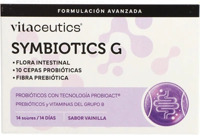 Suplement diety Diafarm Vitanatur Sinbiotics-G 14 saszetek (8424657742403)