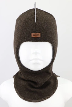 Зимова шапка шолом Beezy для хлопчиків Діно 1615-04-23 р. 4 (56-58 см)