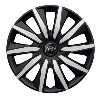 Колпаки Argo Decente Silver&Black R16 Hyundai (Комплект 4 шт.)