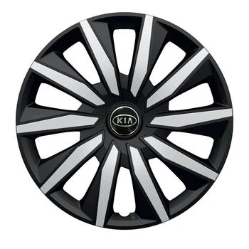 Колпаки Argo Decente Silver&Black R15 Kia (Комплект 4 шт.)