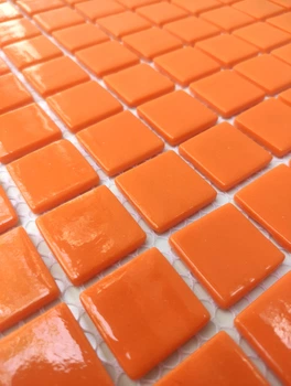 Мозаика MK25124 ORANGE оранжевая облицовочная (13-125462)
