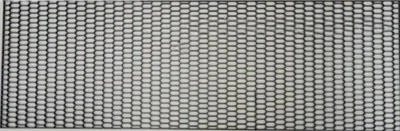 Декоративная сетка для бампера радиатора LamboStyle 40x120 см большие соты (Auto-54959)