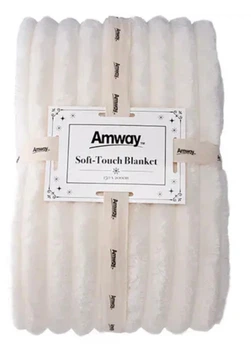 Плед Soft-Touch Blanket 100% полиэстер полуторный 150х200 см нежный белый