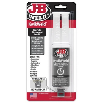 Эпоксидный клей JB KwikWeld 25 мл холодная сварка для металла