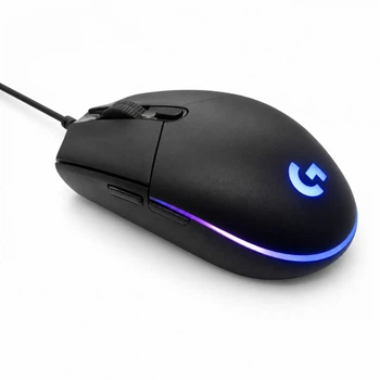 Ігрова миша Logitech G102 Lightsync, дротова, 8000 DPI, RGB-підсвічування, 6 кнопок, Black