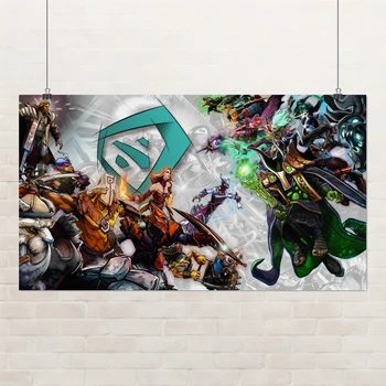 Постер Дота 2, Dota 2, декор в комнату геймера, A3 24×42 см (id6486)