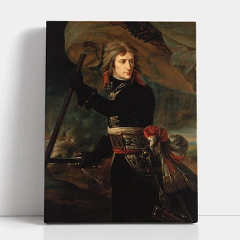Интерьерная картина Наполеон Бонапарт, Антуан-Жан Гро, Antoine-Jean Gros, Bonaparte, интерьерный декор, 40×30 см (id4231)