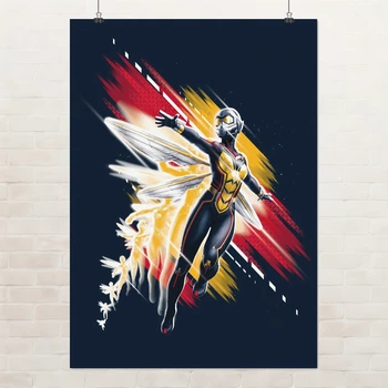 Постер Человек-муравей и Оса, Ant-Man and the Wasp, декор комнаты подростка, A3 42×30 см (id3434)