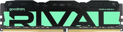 Pamięć RAM Goodram DDR4-3200 8192MB PC4-25600 Rival Radiant Green (GGRGD4-32L16SA/8G)