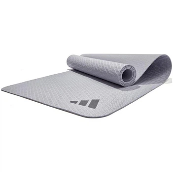 Коврик для йоги Adidas Yoga Mat 173 х 61 х 0,4 см Grey (1000-ADYG-10001SV)
