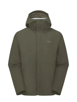 Мембранна куртка чоловіча Rab Downpour Jacket, Army, XXXL