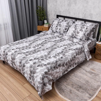 Комплект постельного белья Moon&Star Бязь Gold Люкс Eucalyptus Dream двуспальный 175х210 наволочки 4х70х70 (MS-820013729)