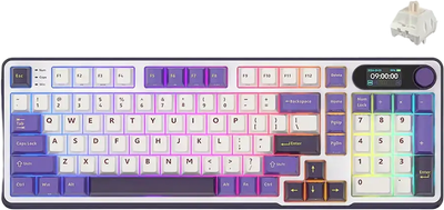 Клавіатура дротова RK ROYAL KLUDGE RK-S98 Blackberry Mousse Gaming Beige Switch (RK-S98-BBERRYMS-BEGSW-US)