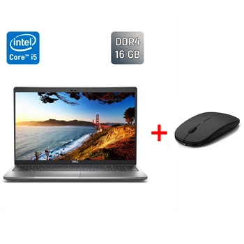 Ультрабук Б-класс Dell Latitude 5530 / 15.6" (1920x1080) IPS / Intel Core i5-1245U (10 (12) ядер по 1.2 - 4.4 GHz) / 16 GB DDR4 / 256 GB SSD / Intel Iris Xe Graphics / HDMI / WebCam б/у + Подарок Беспроводная мышь / USB