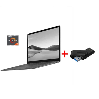 Ультрабук Microsoft Surface Laptop 4 1959 / 13.5" (2256x1504) IPS Touch / AMD Ryzen 7 4980U (8 (16) ядер по 2.0 - 4.4 GHz) / 16 GB DDR4 / 256 GB SSD NVMe / AMD Radeon RX Vega 8 Graphics / WebCam / Win 11 Pro б/в + Подарунок Накопичувач Kingston 64 ГБ