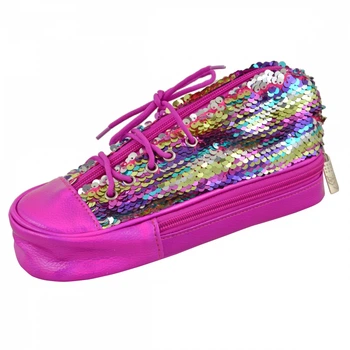 Пенал м'який YES TP-24 ''Sneakers with sequins'' rainbow (532722)
