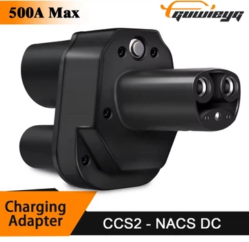 Адаптер быстрой зарядки GUWIEYG CCS2 to Tesla - 500А!