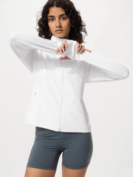 Вітровка з капюшоном жіноча Uniqlo 691040343 L Біла (1159865417)
