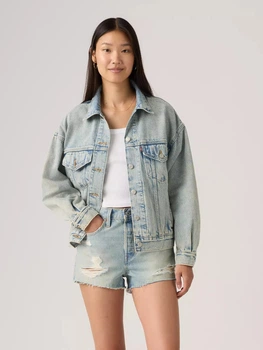 Куртка джинсова жіноча Levi`s 333690159 XL Блакитна (1159865472)