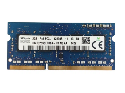 Оперативная память для ноутбука SODIMM SK Hynix DDR3L 2Gb 1600MHz PC3L-12800S (HMT325S6EFR8A-PB) 15074 Б/У