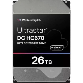 Жорсткий диск 3.5" 26TB Ultrastar DC HC670 WD (0F61452 / WSH722626ALN607)