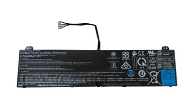 Акумулятор для ноутбука Acer AP18JHQ Predator Triton 500 15.2V Black 5400mAh