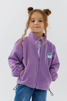Кофта однотонна для дівчинки Lizi 24863 92 см Бузковий shop (2000990844668)