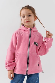 Кофта однотонна для дівчинки Lizi 24864 104 см Рожевий shop (2000990645289)