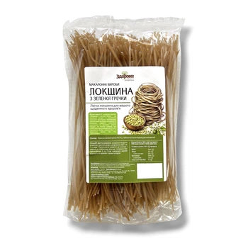 Лапша из зеленой гречки Здорово 300 г