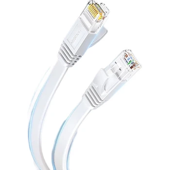 Патч-корд Ugreen Cat 6 плоский гигабитный 12 м Серый (25011)