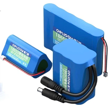 Акумулятор Delipow 18650 7.4В літій-іонний, для колонок, ліхтарів, іграшок
