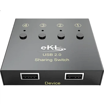 KVM-перемикач EKL eKL-04U 4-портовий USB