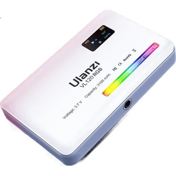 Освітлювач Ulanzi VL120RGB портативний LED, для стрімів та фото, білий